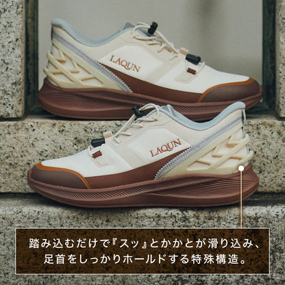 LAQUNタウンハイカー｜ハンズフリーアウトドアスニーカー